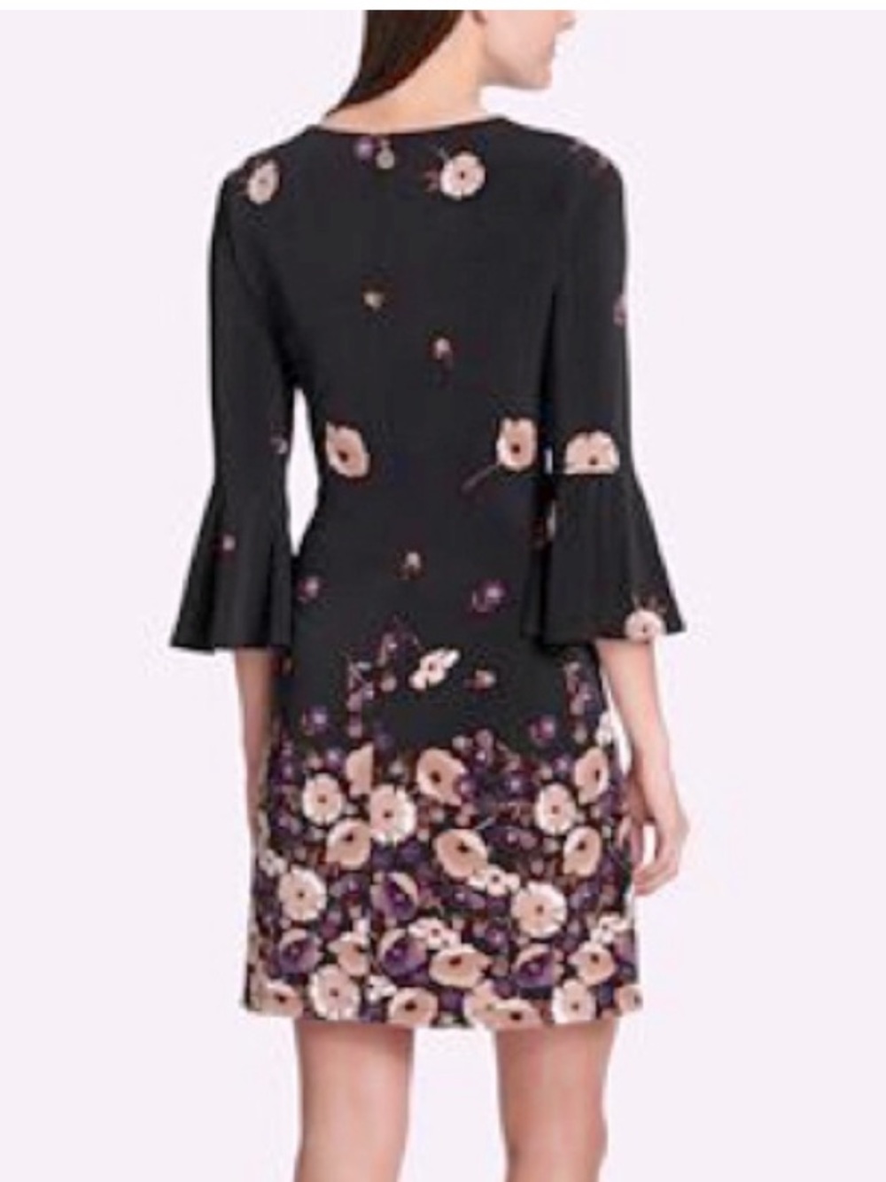 Tommy Hilfiger dress printed jersey A-line dress - Picture 2 of 11